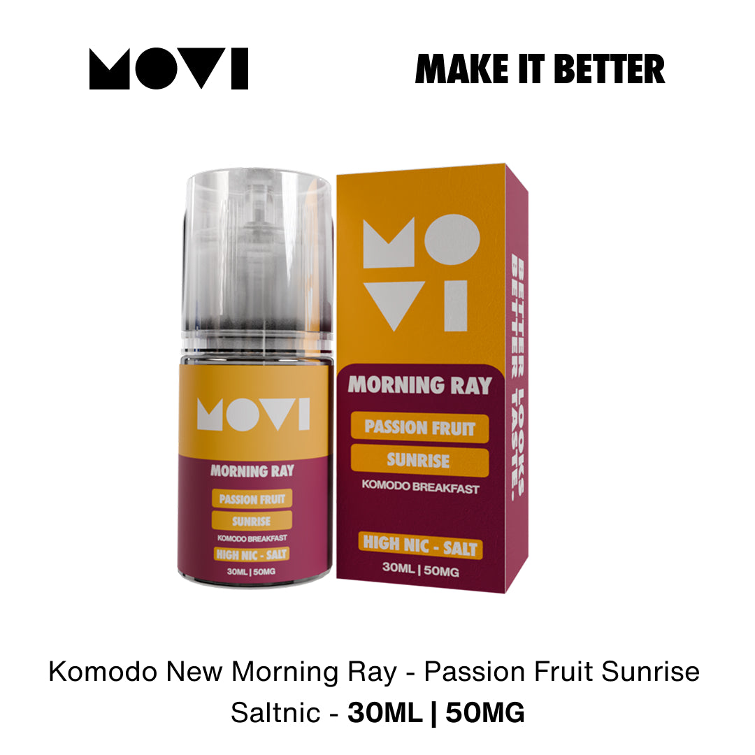 Liquid Komodo Series by Movi - Passion Fruit Sunrise