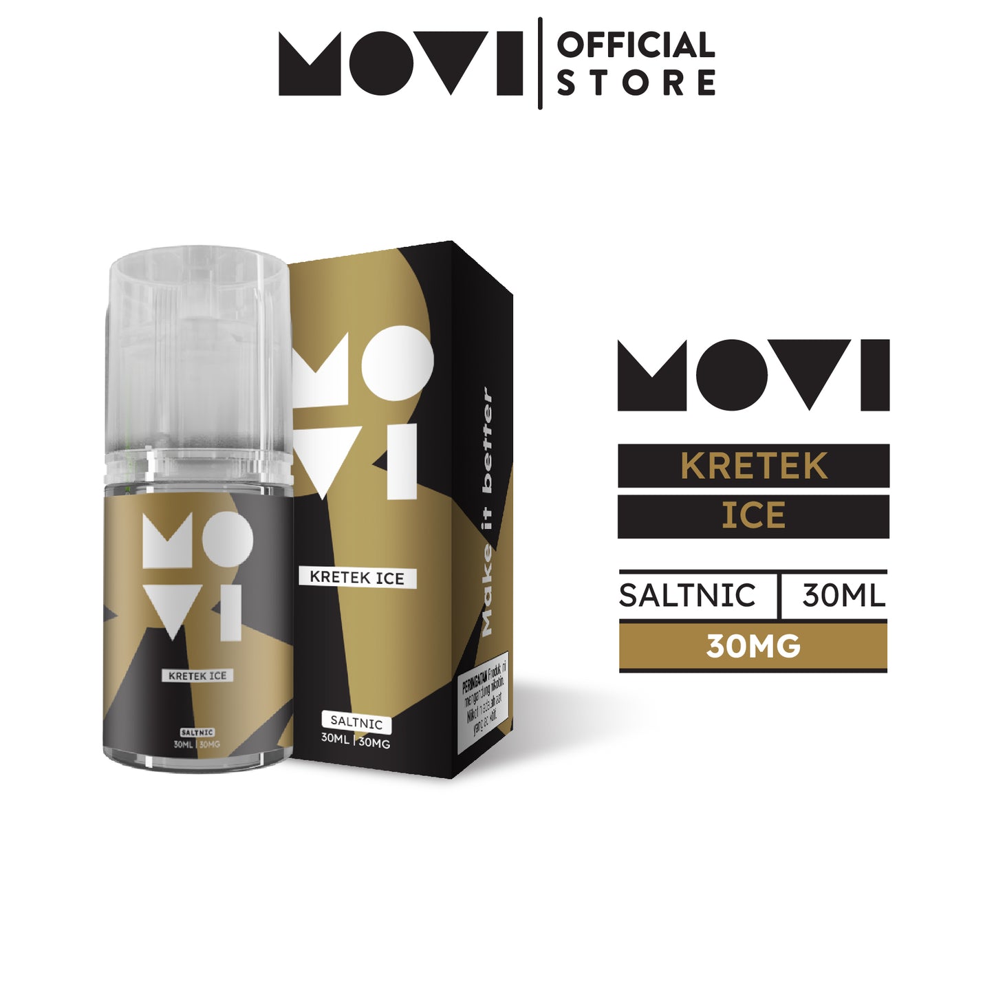 Cigarette Series by Movi - Kretek Ice Liquid Saltnic