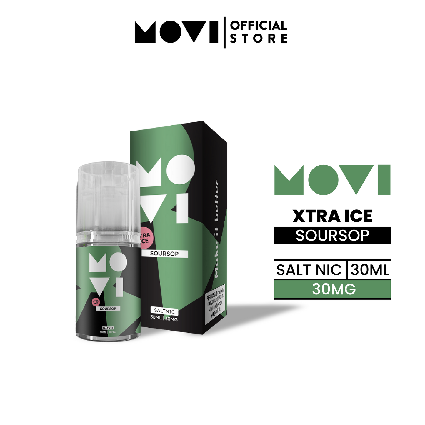 Xtra Ice Series by Movi - Soursop Liquid Saltnic