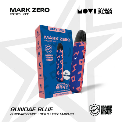 POD MARK ZERO KIT X AGAK LAEN GUNDAE BLUE + LANYARD