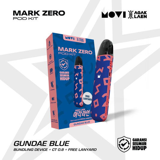 POD MARK ZERO KIT X AGAK LAEN GUNDAE BLUE + LANYARD