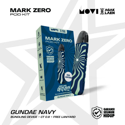 POD MARK ZERO KIT X AGAK LAEN GUNDAE NAVY + LANYARD