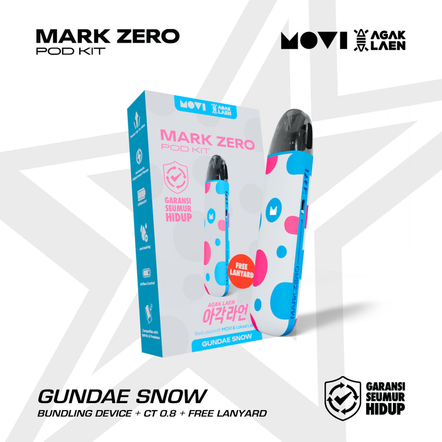 POD MARK ZERO KIT X AGAK LAEN GUNDAE SNOW + LANYARD