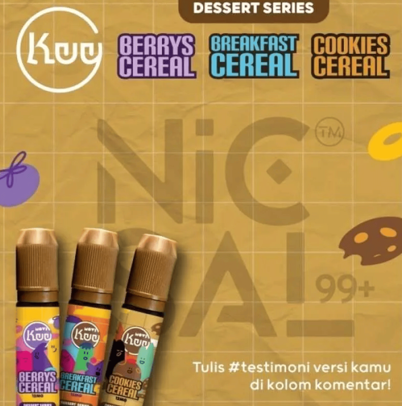 PROMO LIQUID KUY DESSERT SERIES 15ML BY MOVI