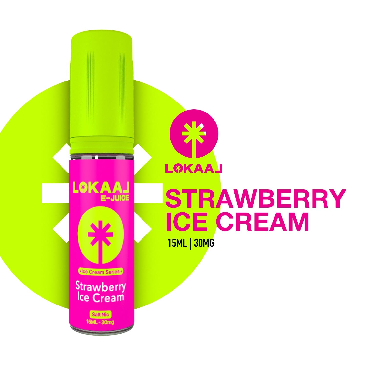 LIQUID SALTNIC LOKAAL E-JUICE ICE CREAM SERIES