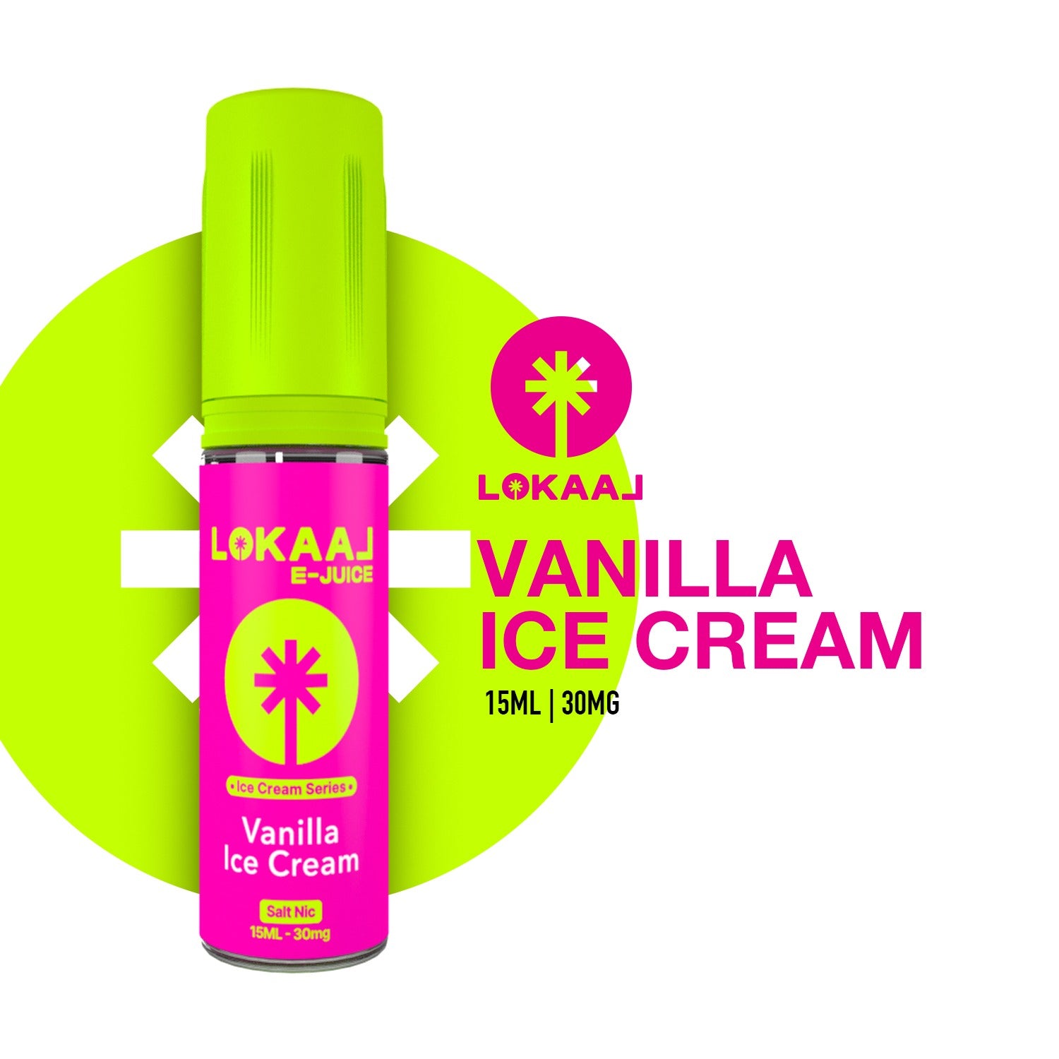 LIQUID SALTNIC LOKAAL E-JUICE ICE CREAM SERIES