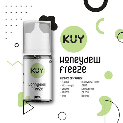 LIQUID KUY SALT HONEYDEW FREEZE 30MG 30ML BY MOVI