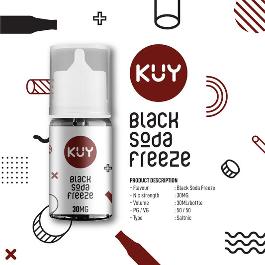 LIQUID KUY SALT BLACK SODA FREEZE 30MG 30ML BY MOVI