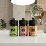 PROMO BUNDLING RANDOM 4 PCS LIQUID FREEBASE AFLO 99+ ICE GLACIER 60ML