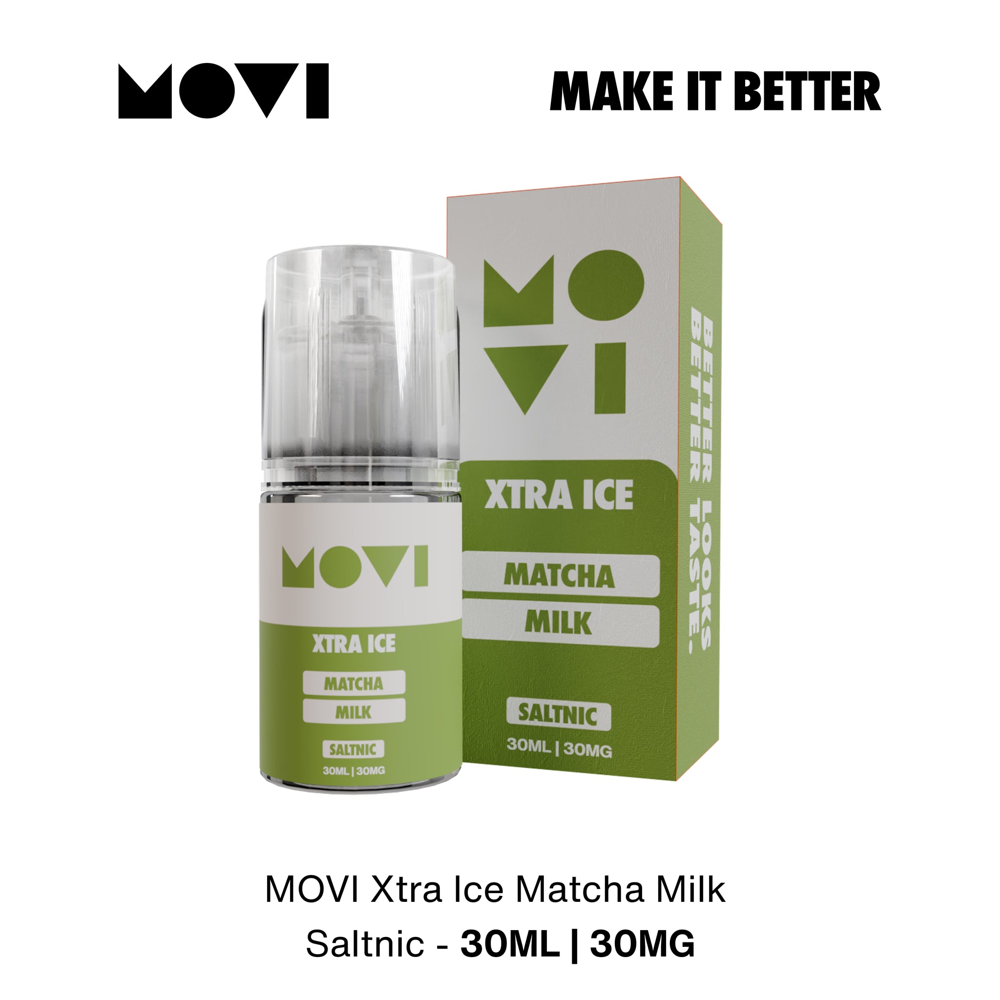 (PRE ORDER) Xtra Ice Milk Series by Movi - Matcha Milk