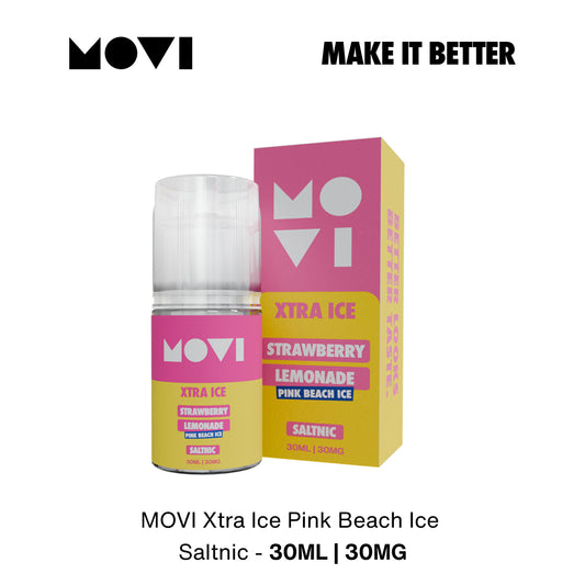 Xtra Ice Series by Movi - Pink Beach Ice Liquid Saltnic