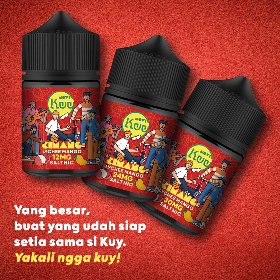 PROMO CUKAI CIMANG NIC LYCHEE MANGO 60ML