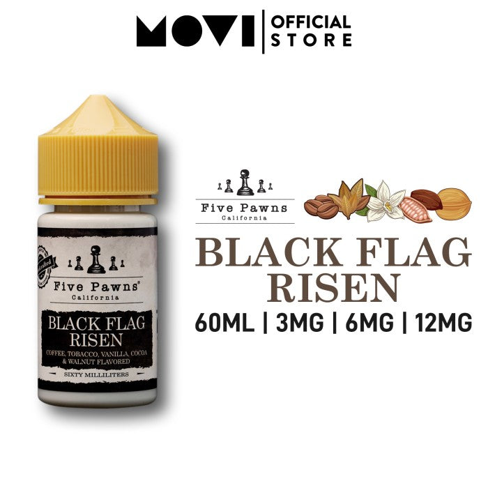 Promo Cukai Five Pawns Black Flag Risen