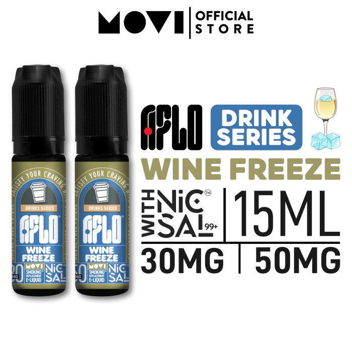 LIQUID NICSAL99+ AFLO DRINK SERIES WINE FREEZE 15ML BY MOVI