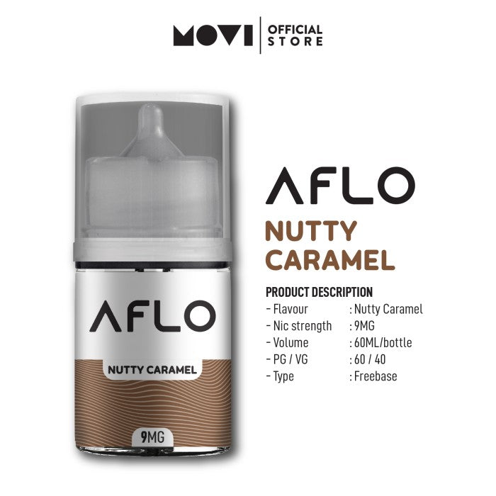 LIQUID AFLO FB99+ NUTTY CARAMEL 60ML BY MOVI