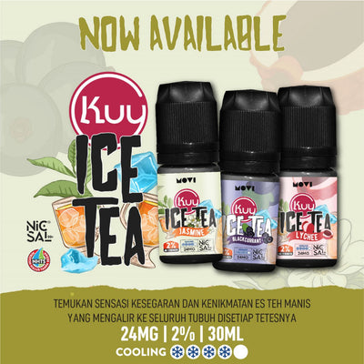 LIQUID MOVI NICSAL99+ KUY DRINK ICE TEA SERIES 24MG 30ML